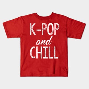 Cute K-Pop and Chill K Pop Korean Pop Music Kids T-Shirt